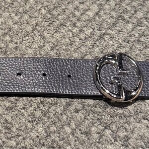 Reversable Gucci Gold Belt